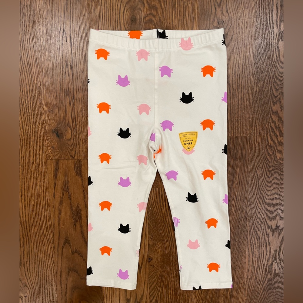 NWT Target Cat & Jack toddler girl cat leggings 5T